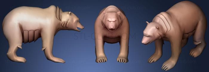 3D model Bear (STL)